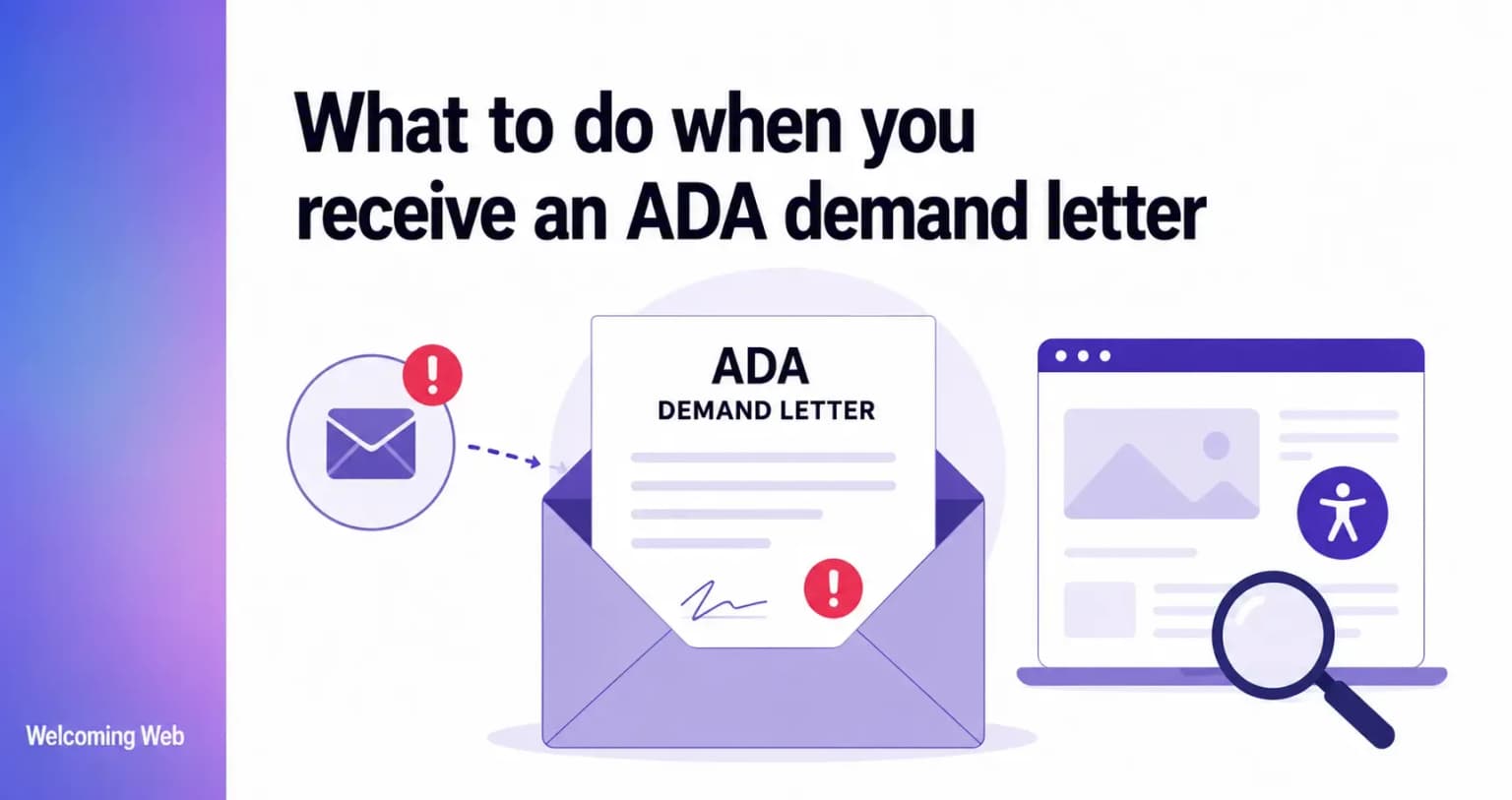 What to do when you receive an ADA demand letter