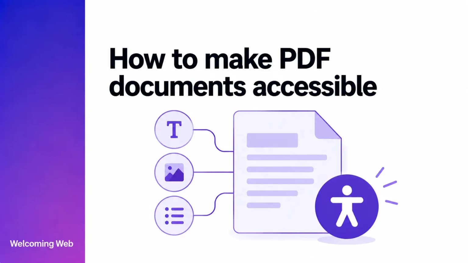 How to make PDF documents accessible
