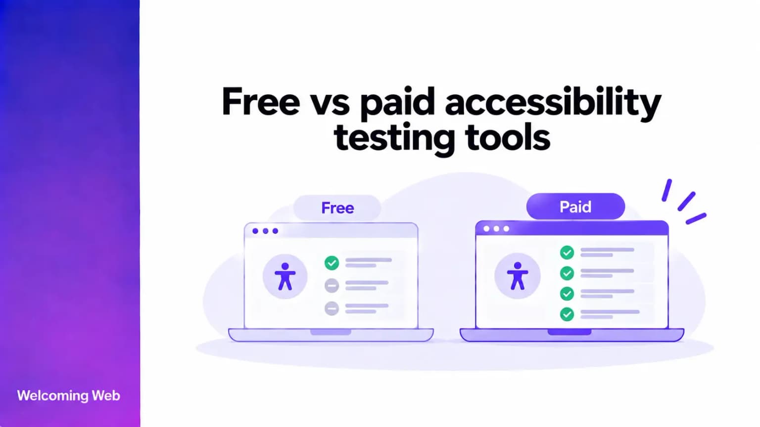 Free vs paid accessibility testing tools: What's the difference?
