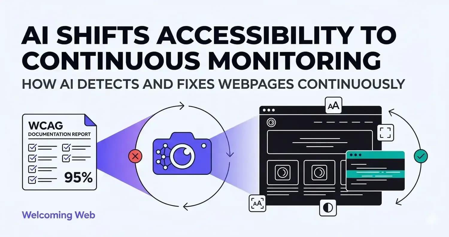 How AI is changing web accessibility management